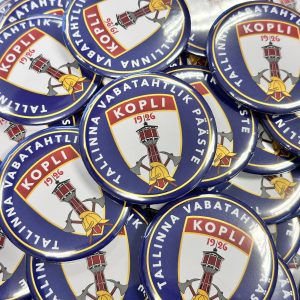 Rinnamärgid haaknõelkinnitusega Kopli Tallinna Vabatahtlik Pääste